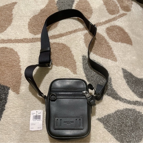 Coach Black Men's Crossbody Bag - Picture 1 of 9
